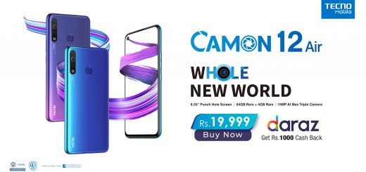 CAMON 12 Air exclusively on Daraz