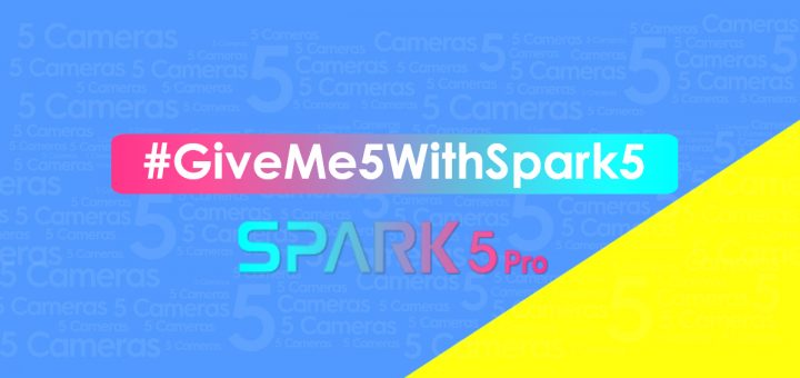 #GiveMe5WithSpark5